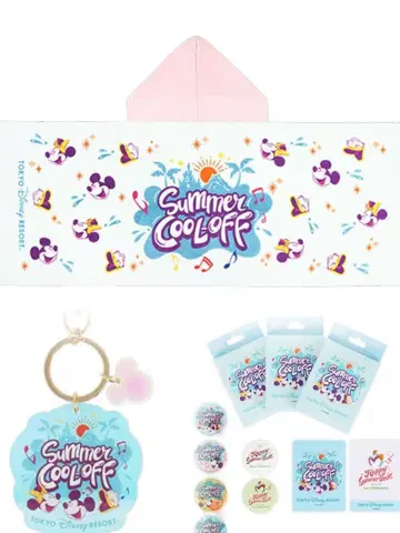 디즈니 미세스 그린애플 디즈니 서머쿨오프 굿즈 세트 판매