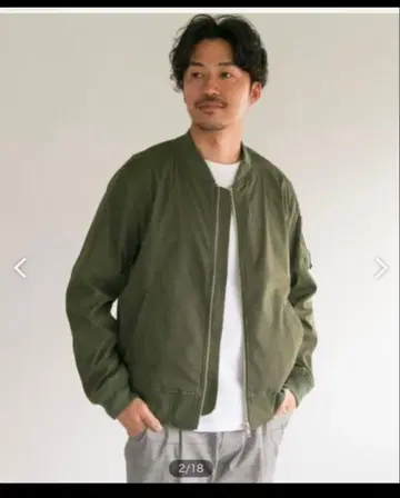 구제 의류 URBAN RESEARCH MA-1 자켓 M 사이즈 올리브