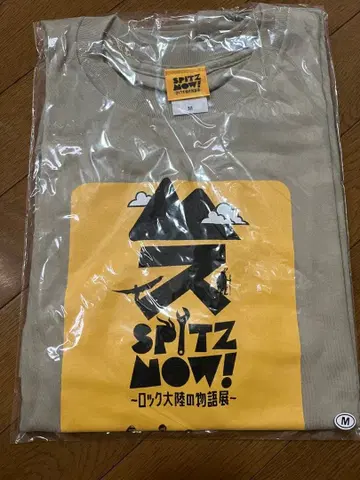 SPITZ NOW! T셔츠 M 사이즈 베이지
