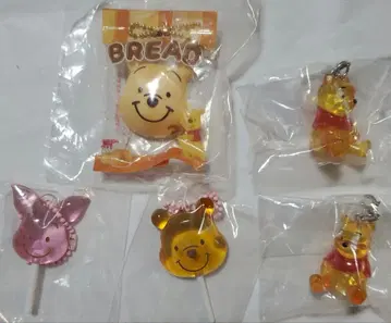 푸우 캡슐 토이 5개 세트