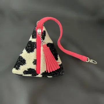 페일러 홀슈타인 패턴 참 미니 파우치 새상품급 FEILER