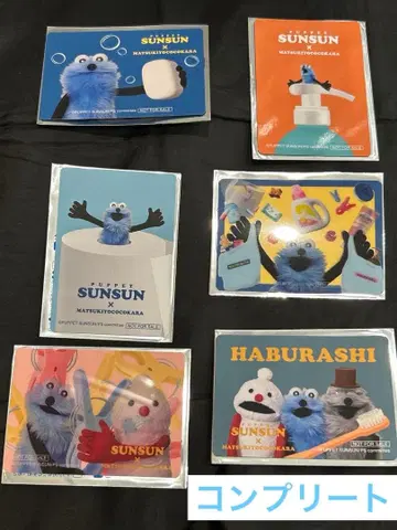 퍼펫 스 스티커 6장 세트 컴플리트 마츠키요 코코카라