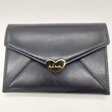 미사용에 가까운 폴스미스 카드 케이스 명함지갑 블랙 가죽