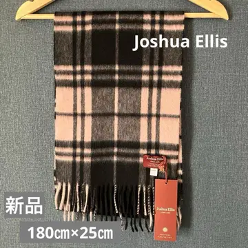 [ 새상품 ] Joshua Ellis 조슈아 에리스 캐시미어 머플러 핑크