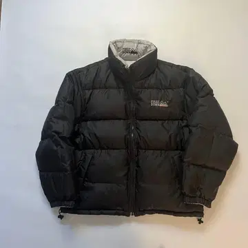 퍼스트다운 다운 자켓 리버서블 블랙 L 육후 눕시