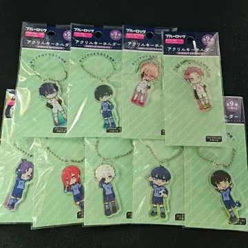 블루 록 아크릴 키링 컴플리트 묶음 판매