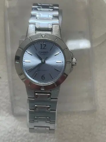 [ 배터리 교환 완료 ] CASIO 아날로그 쿼츠 손목시계 실버