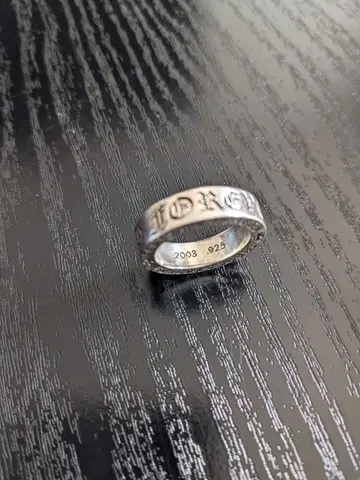 CHRONIC HEARTS 925 실버 반지 2003