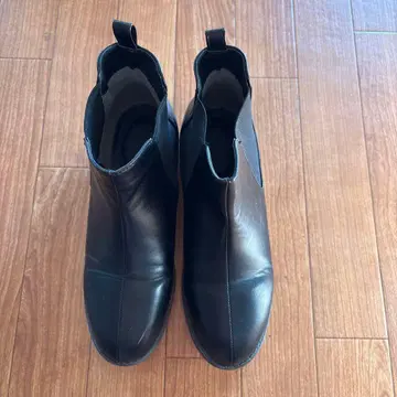 새상품급 사이드 고어 부츠 25.5~26.0cm 블랙 가벼움