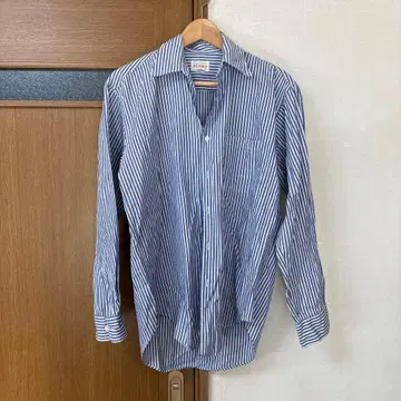 BEAMS 스트라이프 긴팔 셔츠 M 사이즈