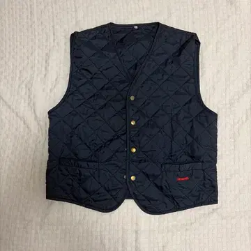 SPALDING 네이비 퀼팅 베스트 M 사이즈