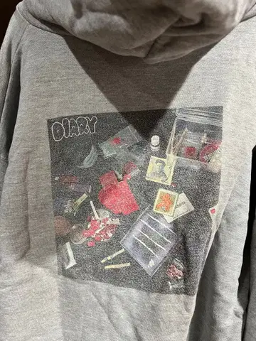 black brain Diary hoodie