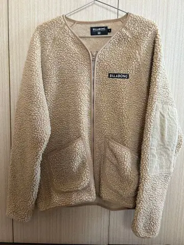 BILLABONG 보아 자켓 M 사이즈 베이지