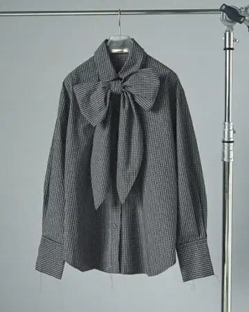 anuke / Volume Ribbon Shirts