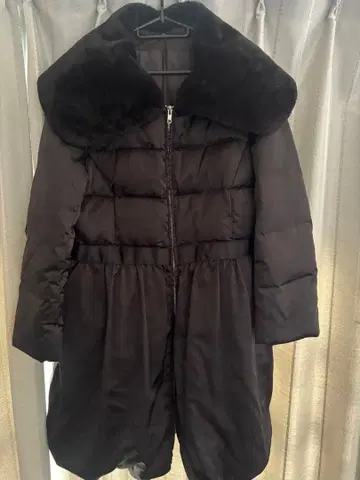 당일 발송! 에코 퍼 롱 다운 코트 LL