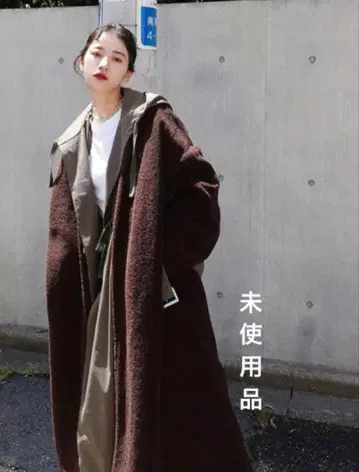 미사용품 CLANE MILITARY LAYER BOA COAT