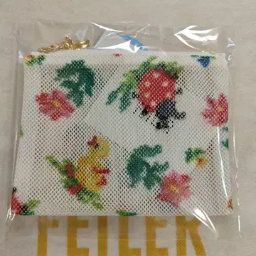 페이러 하이디 메쉬 파우치 화이트 미니