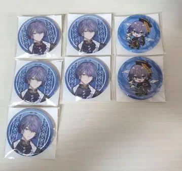 니지산지 Dytica 2주년 코야나기 로우 캔뱃지 세트