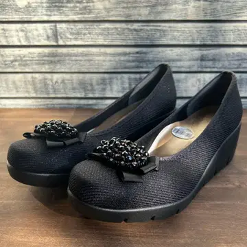 [ 새상품급 ] FIRST CONTACT 퍼스트 컨택트 웨지솔 펌프스