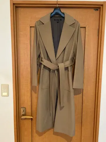 브룩스브라더스 베이지 롱 코트