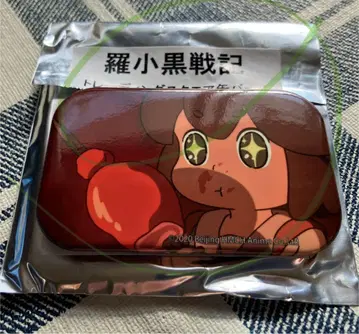 라오소흑전기 트레이딩 스퀘어 캔뱃지 샤오헤이