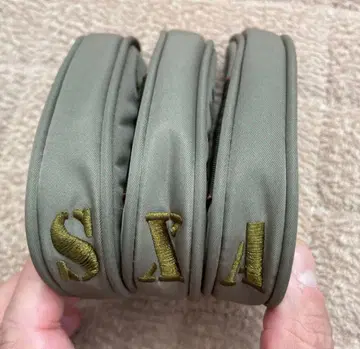 BRIEFING 아이언용 골프헤드커버 브리핑 올리브 그린 3개