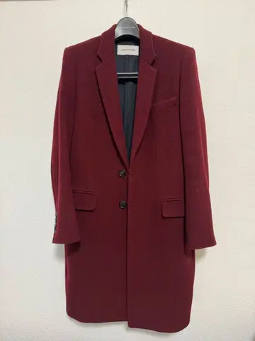 리튬옴 울 체스터 코트 카와카미 요헤이