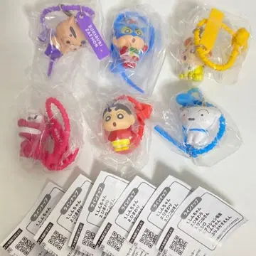 짱구는 못말려 컬러풀 멀티 참 전 6종 컴플리트 세트