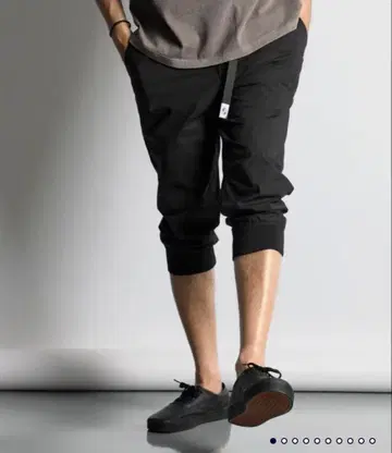 DUFFER 크롭 팬츠 리브 팬츠