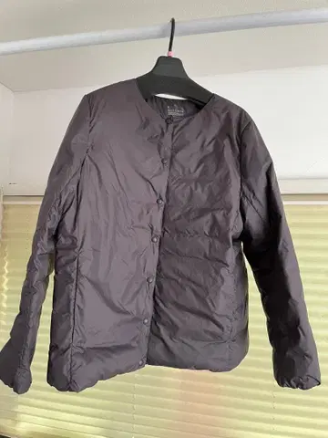 무인양품 이너 다운 XL 다크 그레이