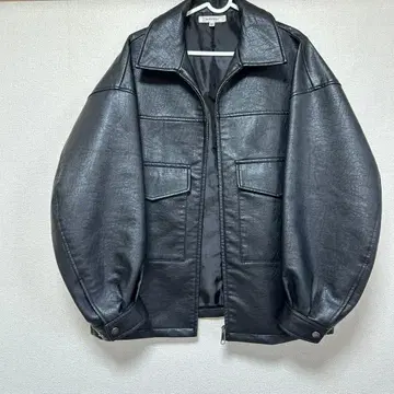 MOUSSY 마우지 라이더 자켓 가죽 자켓