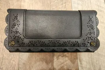 axes femme 프릴 장지갑 [블랙]