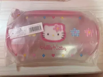 산리오 헤이세이 레트로 헬로키티 원통형 필통 1996년