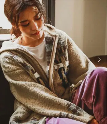 BAYFLOW 샤기 후드티