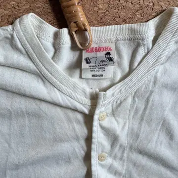 [ 인기 ] GLAD HAND & Co. 헨리넥 T셔츠 M