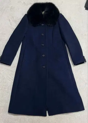 퍼 달린 롱 코트