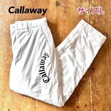[ Callaway ] 캘러웨이 다운 팬츠 화이트 L 사이즈