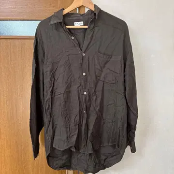 Paul Smith 브라운 긴팔 셔츠 M