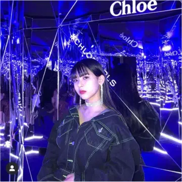 레어 미치짱 착용 데님 자켓