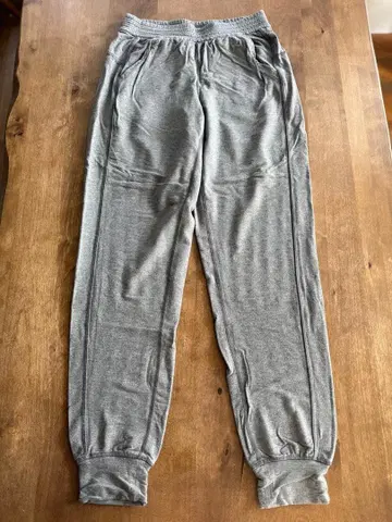 미니멀리스트 룰루레몬 그레이 조거 팬츠 코튼 블렌드 6