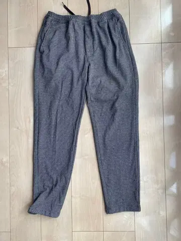 GLR 그레이 체크 무늬 이지 팬츠 L 겨울용