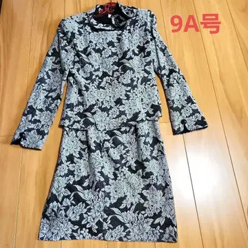 여성 수트 꽃무늬 수트