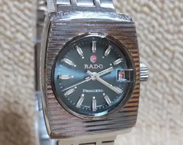 [ 작동품 레어 ] RADO PRINCESS 여성용 손목시계 자동 와인딩