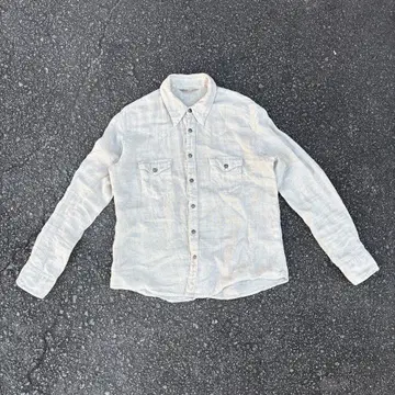 [ 구제 의류 ] Lee EDWIN 린넨 긴팔 셔츠
