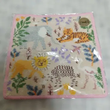 FEILER 동물 패턴 손수건 약 25cm x 25cm