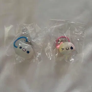 푹푹 아와와짱 메지루시 액세서리 2개 세트