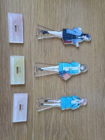 푸른상자 카노 치카 모리야 아야메 초노 히나 아크릴 스탠드 3체 세트