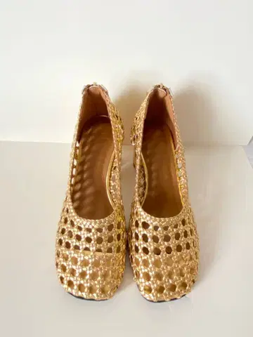 GRISE 라운드 메쉬 펌프스 6cm