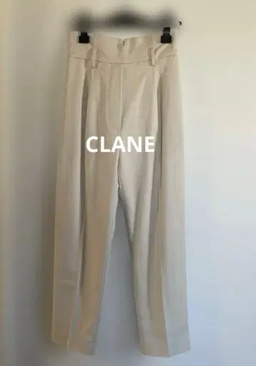 CLANE HIGH WAIST TAPERED PANTS