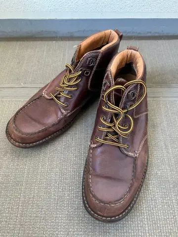 클락스 처카 부츠 윙팁 브라운 28cm